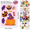 Big Sale/Set of Halloween Puzzle Stickers Cute Little Ghost Stickers Face Stickers Halloween Puzzle