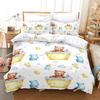 Top Cute Yellow duck Bedding Set Single Twin Full Queen King Size Little duck Bed Set For Aldult Kid Bedroom Duvetcover Sets