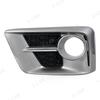 Front Bumper Fog Light Foglamp Cover Grille Frame Shell Lid Bezel For Lexus LX570 2012 2013 2014 2015