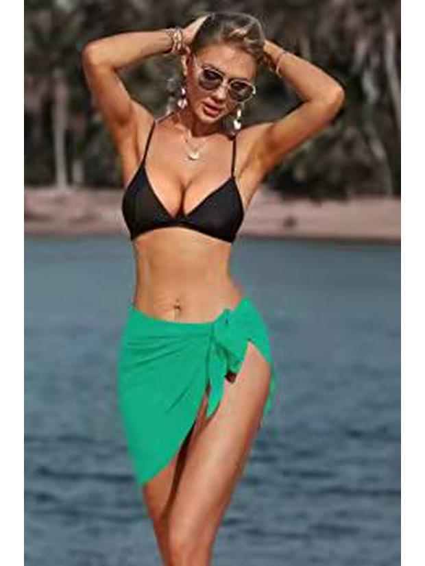 Women's Chiffon Sarong Beach Wrap Skirt - Summer Swimwear Cover-up