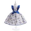 3-10 lat dziewczęca sukienka w kwiaty letnia kokardka suknia balowa odzież dla dzieci dziecięce sukienki księżniczki ubrania dla dzieci na konkurs piękności
