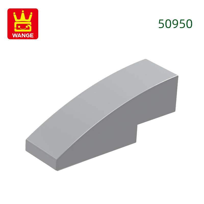 142Pcs/lot 50950 3x1 Curved Constructing Blocks MOC Classic Accessories Compatible Featuring Bricks Children Playthings Gift Box