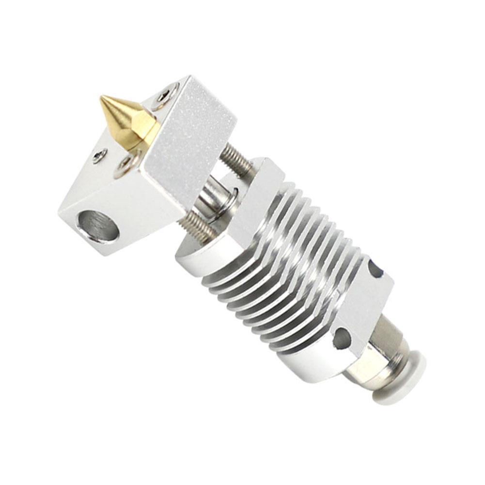 

Запасные части для 3D-принтера DIY Комплект экструдера Hot End для Creality CR-10 Нагревательный блок Аксессуары для 3D-принтера серебряный