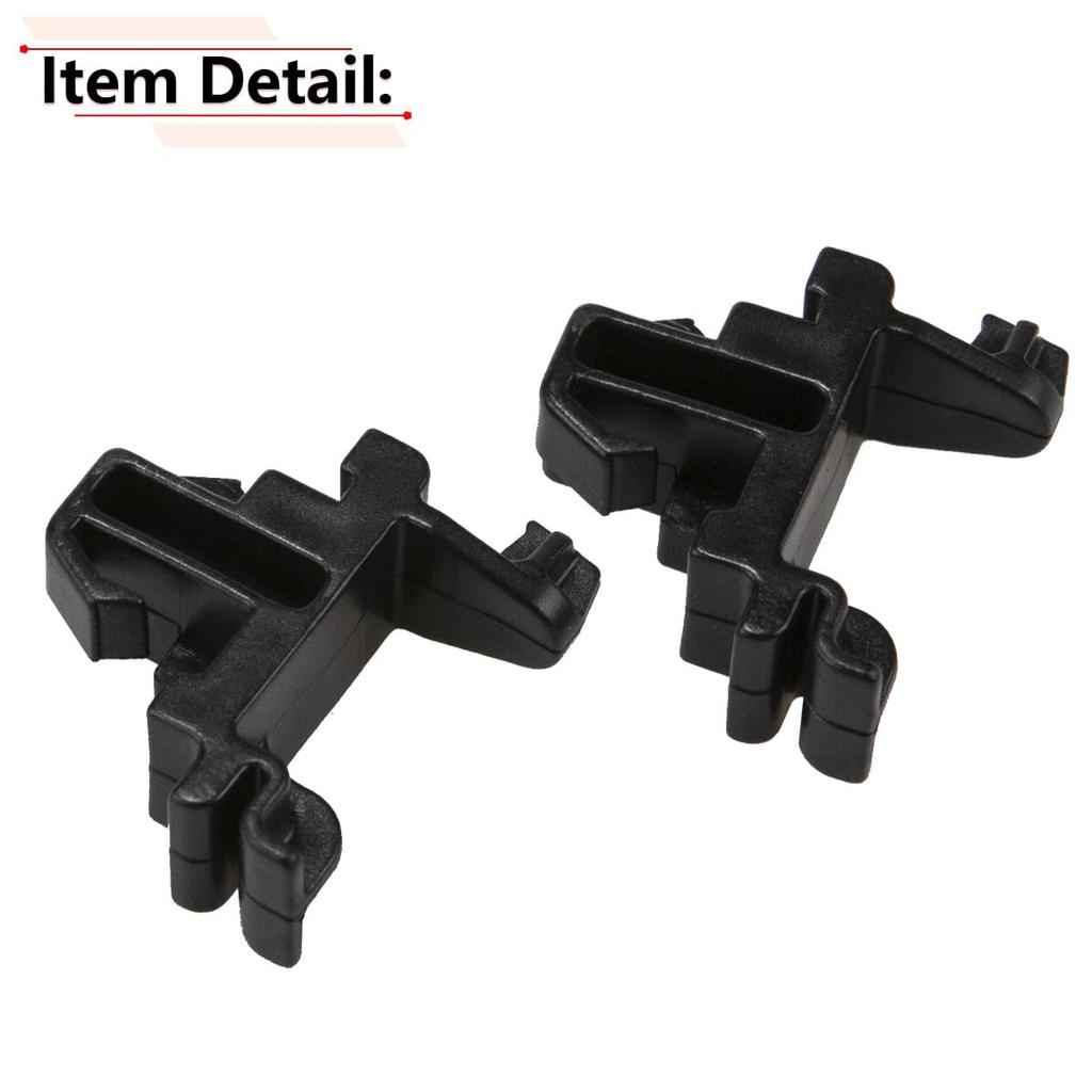 RLB-HILON Headlight Clip Compatible with Toyota Tacoma Prerunner & 4WD 1998 1999 2000 Year, for Lower Headlight Panel Retainer Clips, for 53245-04010