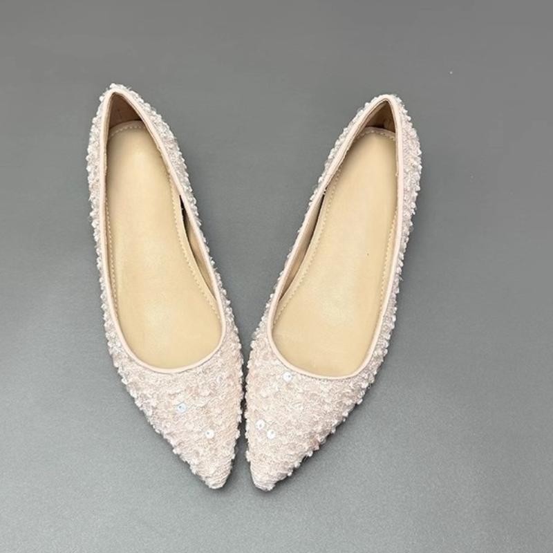 

2025 Новые туфли-лодочки для женщин, обувь на один шаг, обувь на скрытой платформе, элегантные туфли на шпильке с острым носком для работы 35 розовый