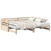 Daybed with Pull Out Bed Without Mattress 80 X 200 Cm