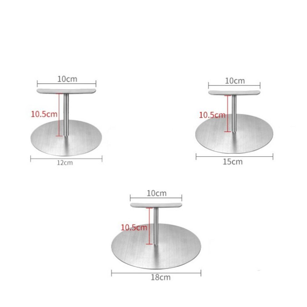 Patties-kross i rostfritt stål, rund form för hamburgare, kökstillbehör, degpressare, paj