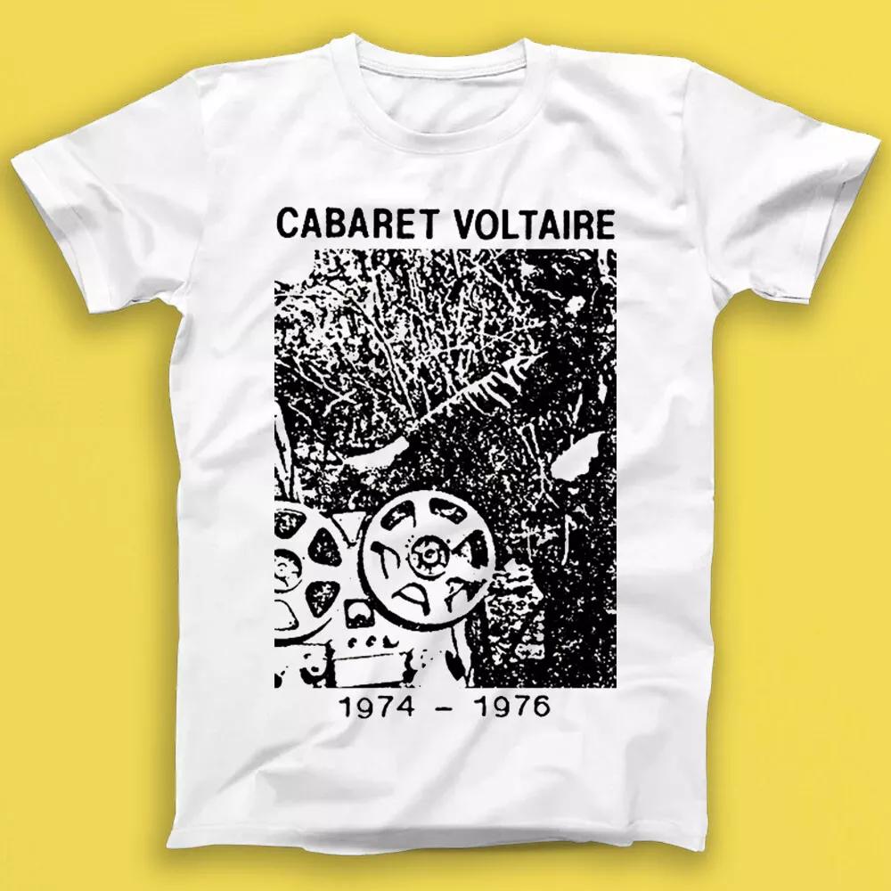 

Cabaret Voltaire 1974-1976 Футболка в подарок для любителей электронной музыки 2005 4XL