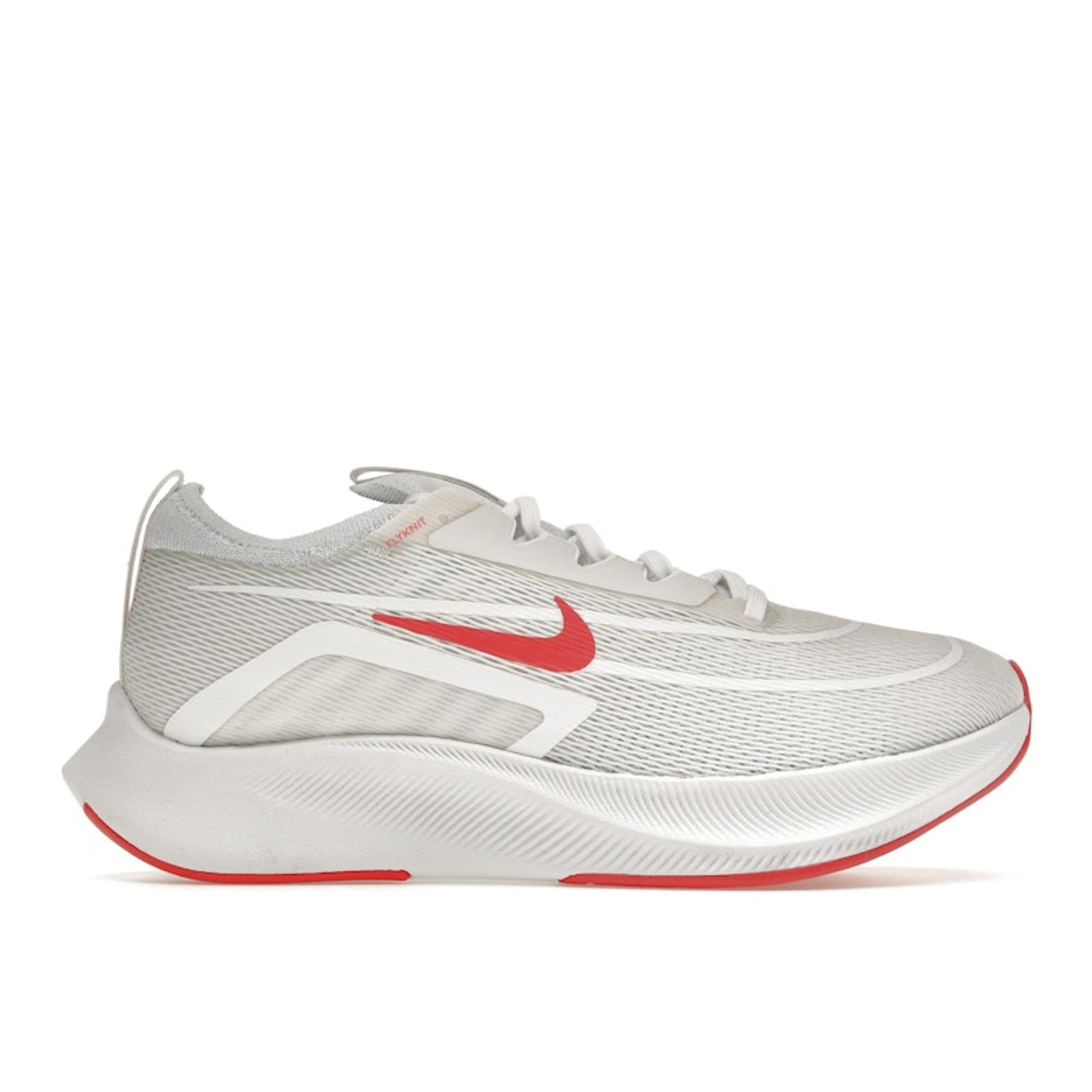 Nike Zoom Fly 4 Platinum Tint Siren Red Scarpe da Ginnastica da Uomo Bianche CT2392-006 cm
