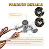 8mm Motorcycle Accessories LED Turn Signal Light Bullet Indicator Amber Flashing Lamp For Harley Kawasaki Yamaha Clignotants Led