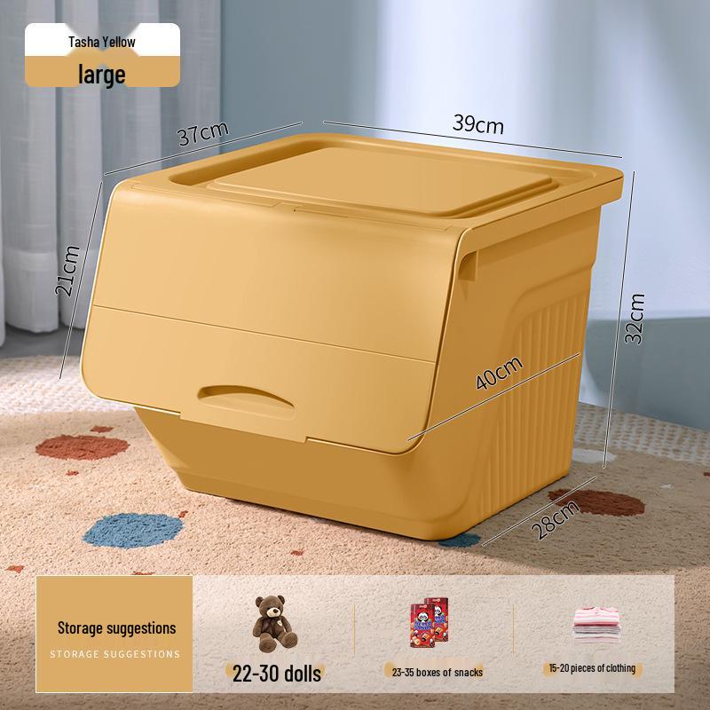 Flip-Top Storage Box for Clothes