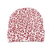 Autumn and winter new leopard print knitted hat thickened warm wool hat unisex cold warm cold hat multi-color