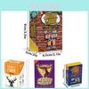 Sotally Tober Dog Man Virus Text Drinking Moose Master Card Game With Colorful Packaging For Adults