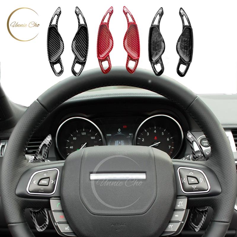 Paddle Shifter Cover for Jaguar XJ XJL X351 2010- For Range Rover Evoque L538 L551 ABS Steering Wheel Paddle Shift Extension