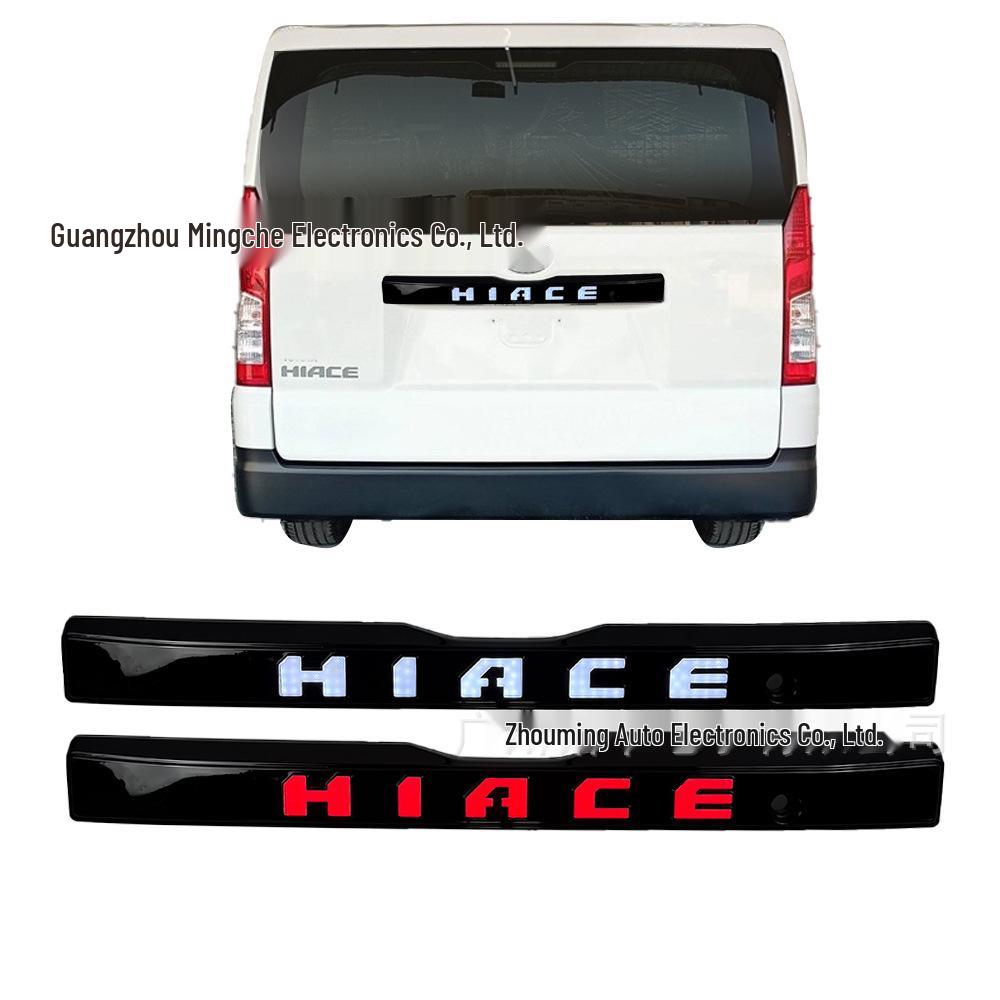 LED-Rückleuchte für Toyota Hiace 2019-2025, Durchgehende Bremslicht-Upgrade