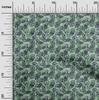 oneOone Cotton Flex Green Fabric Batik Diy Clothing Quilting Fabric Print Fabric By Yard 40 Inch
