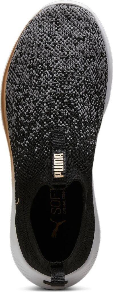 Кроссовки Puma спортивная обувь золото серый черный