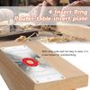 4 Router Insert Rings Trimming Machine Flip Board Aluminum Router Plate  DIY Woodworking Trimming