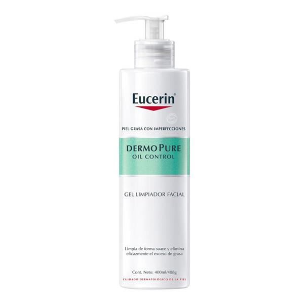 Gel nettoyant visage Dermo Pure Eucerin - Hypoallergénique - 400 ml