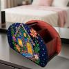 Diamond Painting Wooden Storage Box Handmade Organizer Case Makeup Brush Storage Box for Adult Birthday Presents Craft Kit