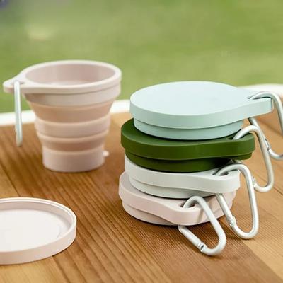 1 Stück 180 ml Faltbecher Mini Teleskopbecher Silikon Tragbarer Teebecher Outdoor Reisezubehör