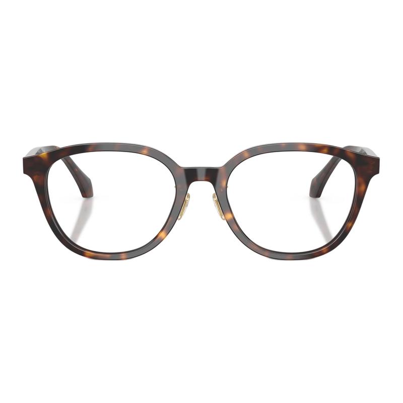 Versace Brand letter logo, plate, round, optical glasses, same style for men and women, tortoiseshell color 34766213 0VE3379D-Tortoiseshell 53