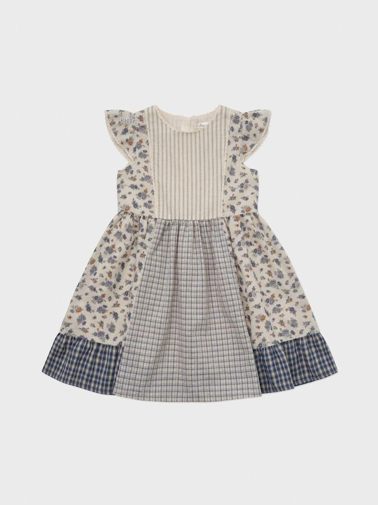 2025 Spring/Summer LOU New Children's Sleeveless Tencel Cotton Dress Collection
