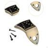 Metal Triangle Mandolin Tailpiece Part for 8 String Guitar Easy To Install Replace