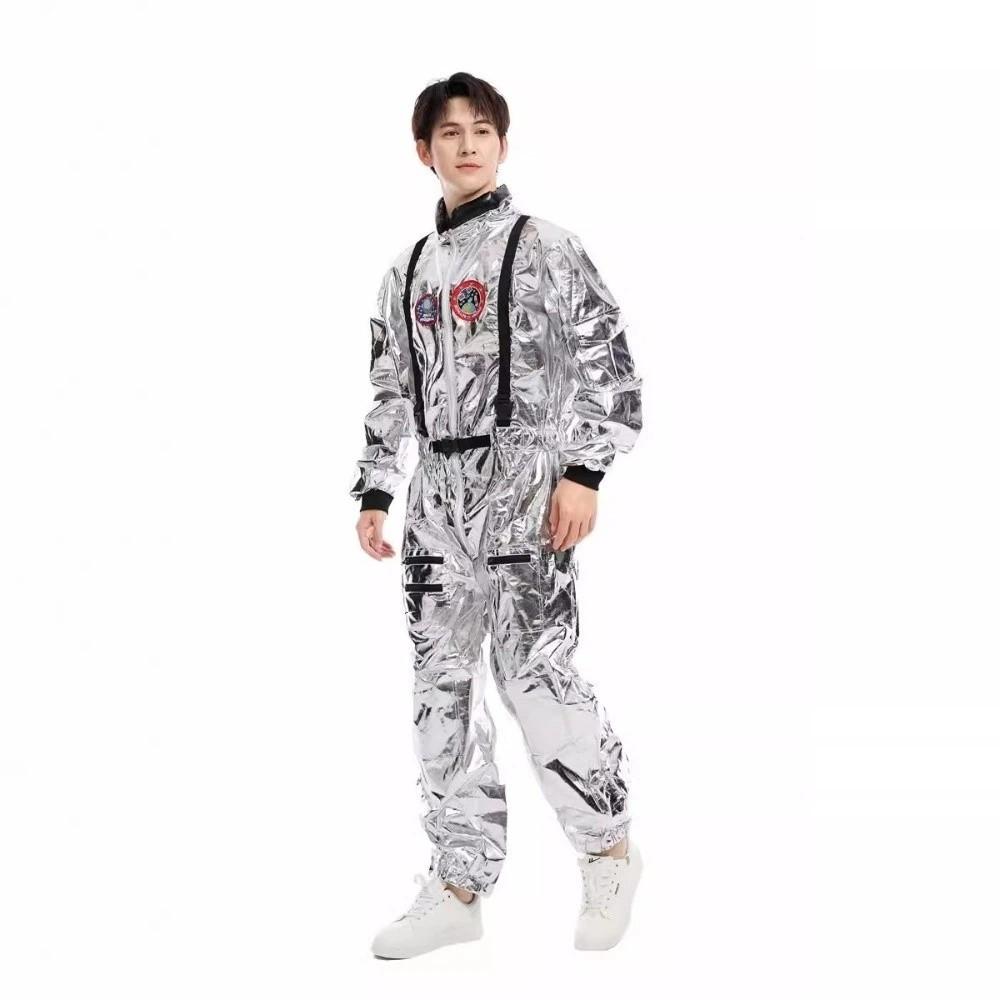 Jumpsuit Style Spacesuit Fancy Dress Cosplay Costume Kids Space Suit Dress Up