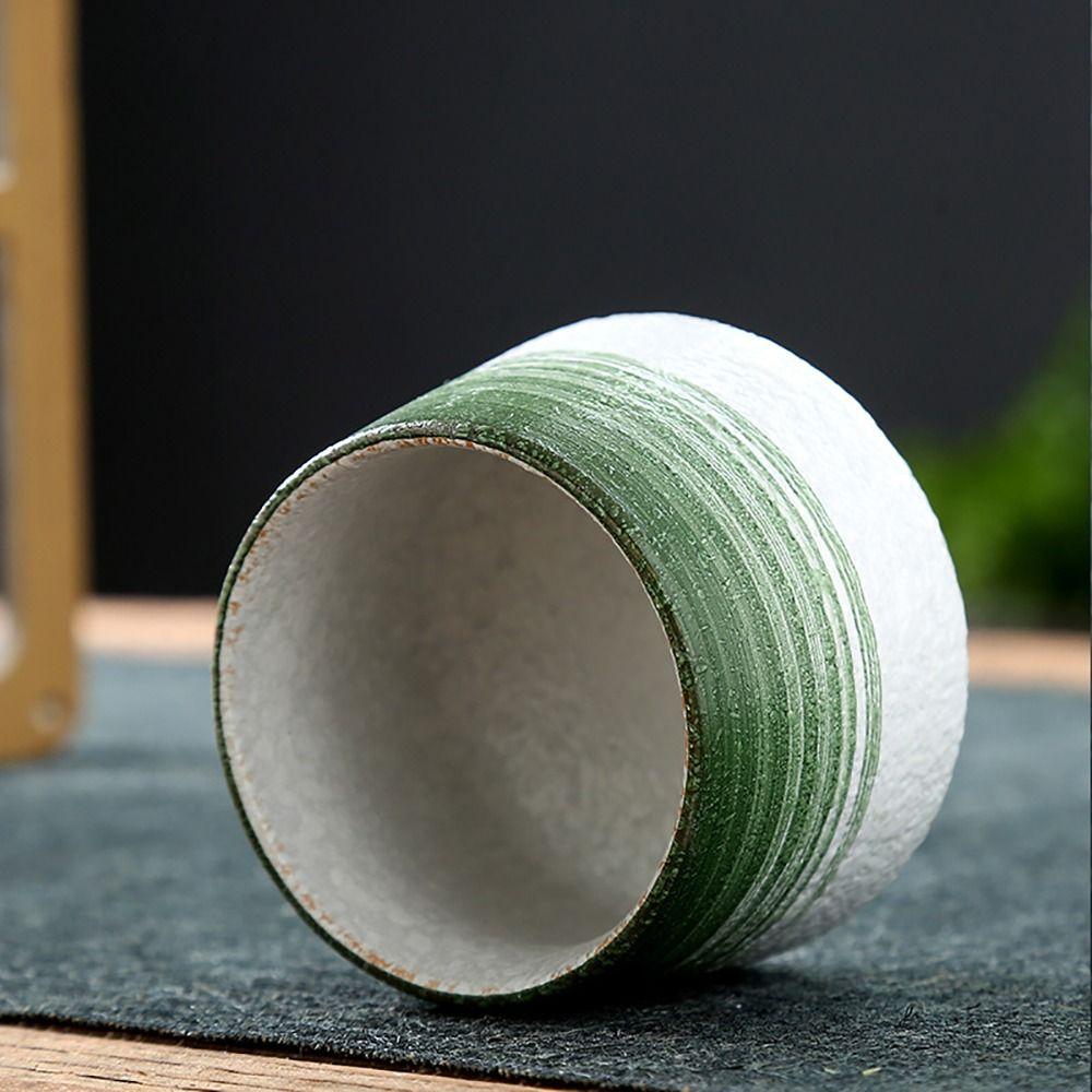 Crude Pottery Ceramic Teacup Retro Drinkware Creative Water Bowl