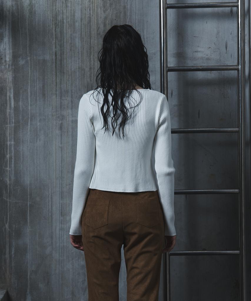 ARCLIVE Free Chain Cardigan (Ivory)