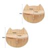 Cat Climbing House Made Of Solid Wood Sisal Cat Climbing Ladder Durable Cat Scratching Post Cat Tree Pet Furniture