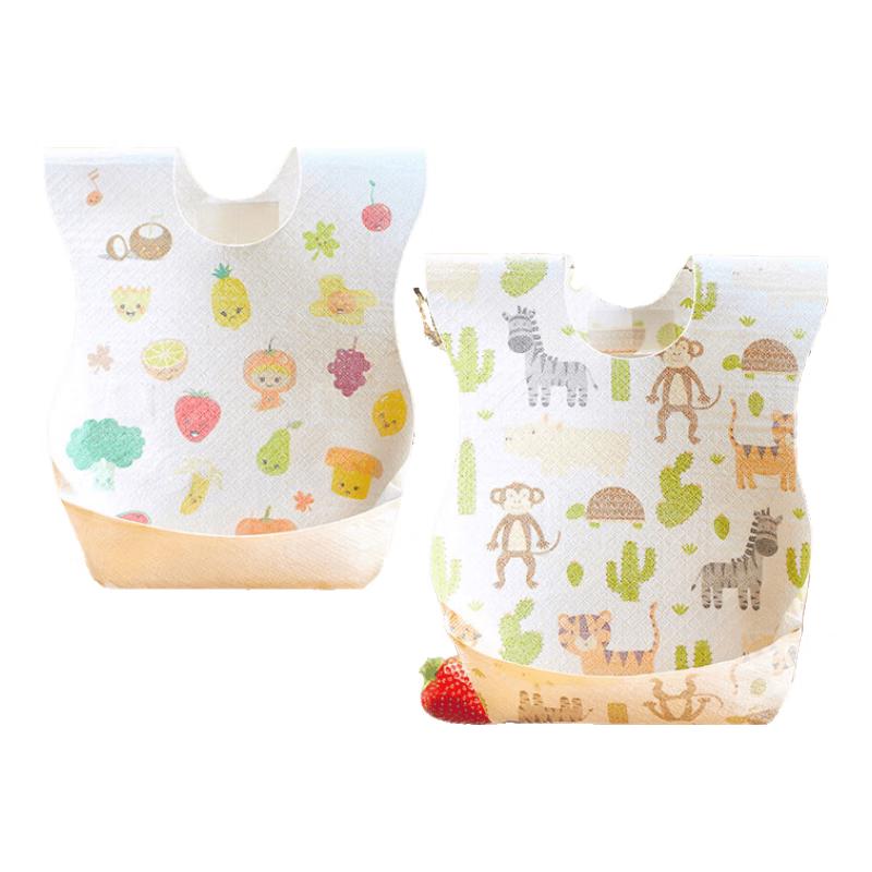 COOKSS Disposable Baby Bibs