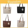 Stylish Street Trend Pu Tote Bag For Women 2023 Trendy Large Handbag With Lining