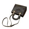 Crocodile Print High-End Women's Handbag and Crossbody Bag