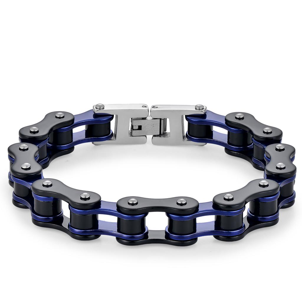 Punk Rock Biker 316L Roestvrij Staal Heren Armband Mode Sieraden Fiets Fietsketting Sieraden Pulsera Hombre Acero Inoxidable