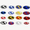 1 pièce Autocollant Emblème Volant Fibre de Carbone K 3D Volant de Voiture Emblème Intérieur de Voiture Accessoires de Style de Voiture Pour