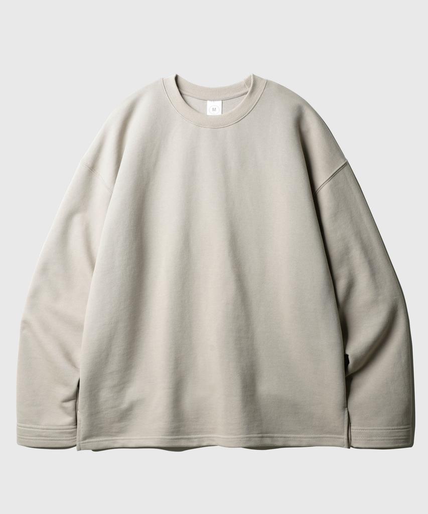 JEMUT Today Oversized Sweatshirt Light Beige Oymt2603