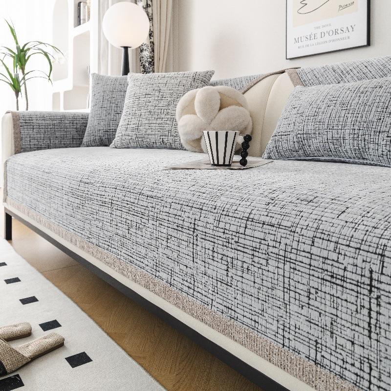Chenier Sofa Cushion Is Universal In All Seasons, Non-Slip And Dirt-Resistant Seat Cushion  New Anti-Cat Scratch Sofa Cover Cover Cloth