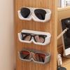 1Pcs Eyeglasses Organizer Rack Wall Mounted Sun-Glasses Display Holder Wardrobe Decoration Storage Box Sunglass Organizer