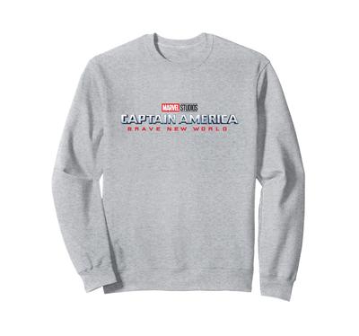 Marvel Captain America: Brave New World Movie Logo Sweatshirt