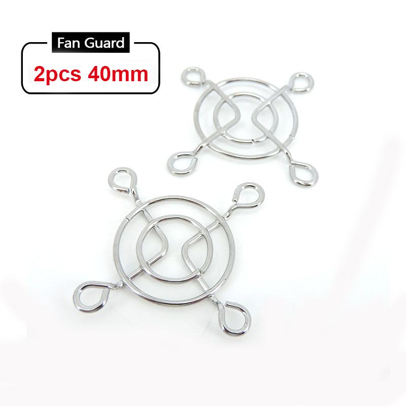 

30 мм 40 мм 50 мм металлическая защитная решетка вентилятора для корпуса компьютера 2pcs 40mm
