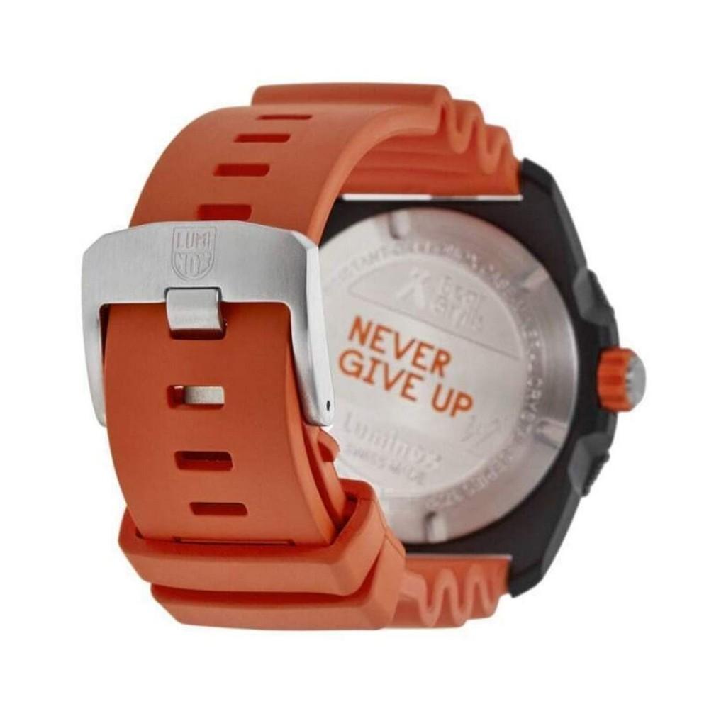 Luminox Bear Grylls Survival Never Give Up Limited Edition Black Dial Quartz Diver's XB.3729.NGU 200M Men's Watch