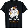 Bulldog Dad Funny English Bulldog Dog Owner for Men T-Shirt