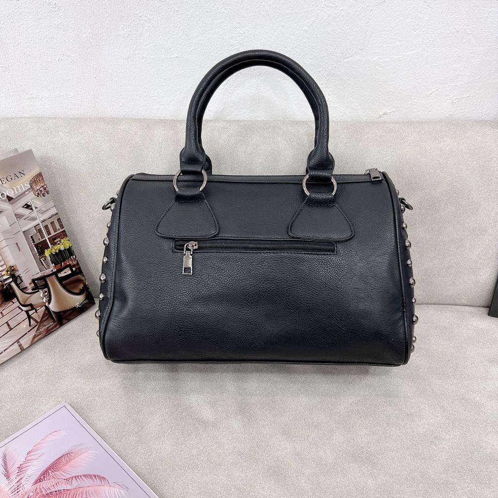 Borsa a Spalla Versatile Borsa Messenger Borchiata per Ragazza Adolescente Borsa a Tracolla in PU Borsa Vintage Teschio Punk Borse Moda Casual