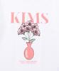 Kimseupeulesikoteunmakes Borus Flower Tee White