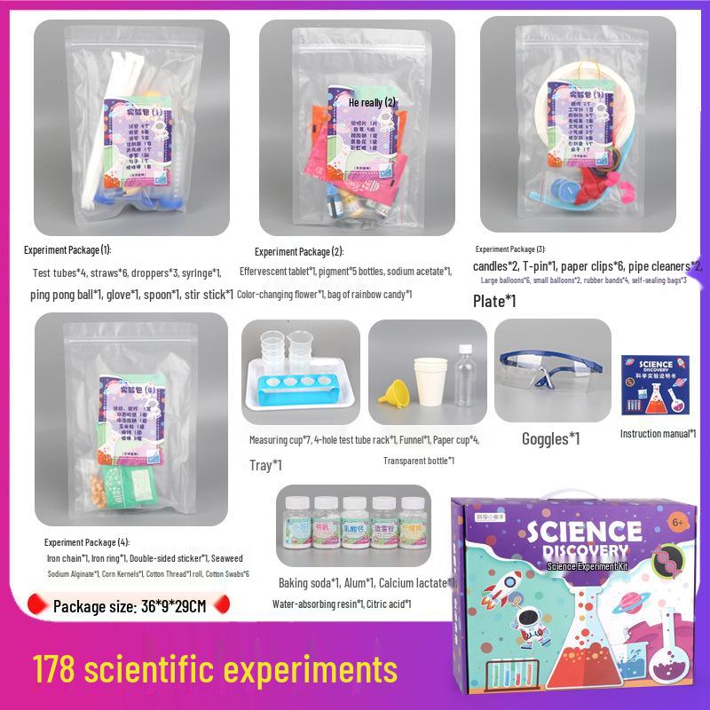 DIY Science Experiment Kit for Kids Aged 6-12: Fun and Educational Materials
