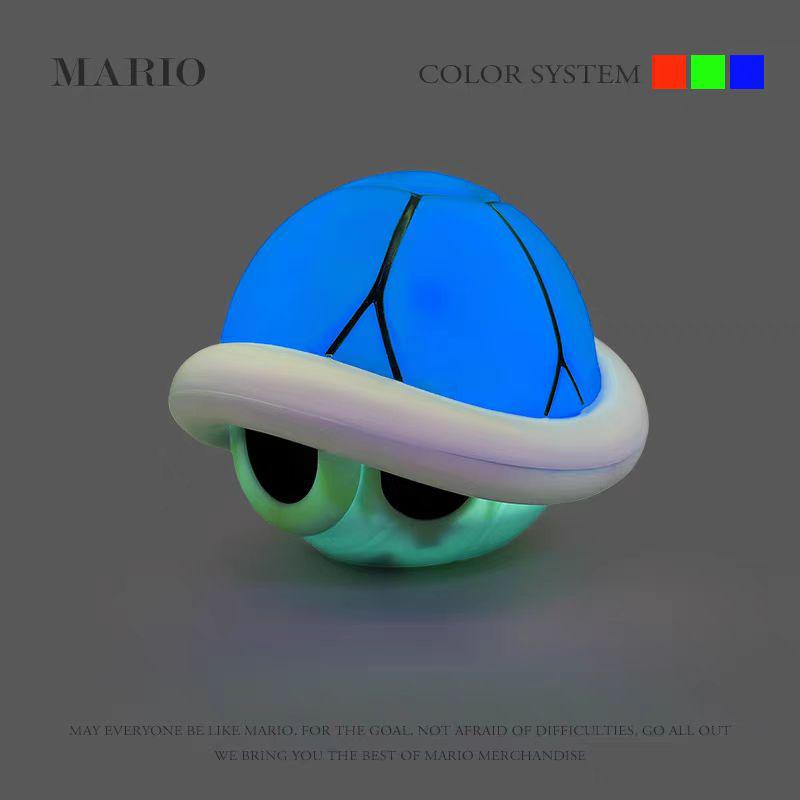 Mario Question Block Star Night Light with Sound & Touch Activation