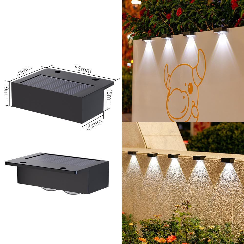 Automatic Solar Decorative Lights: Outdoor Wall, Stair & Balcony Illumination