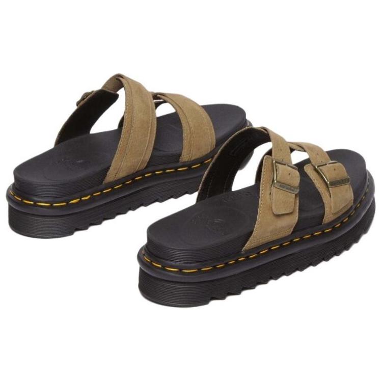 Dr. Martens Versatile Comfortable Fashion Slip-On Sandals Women Sandals Brown 31736439